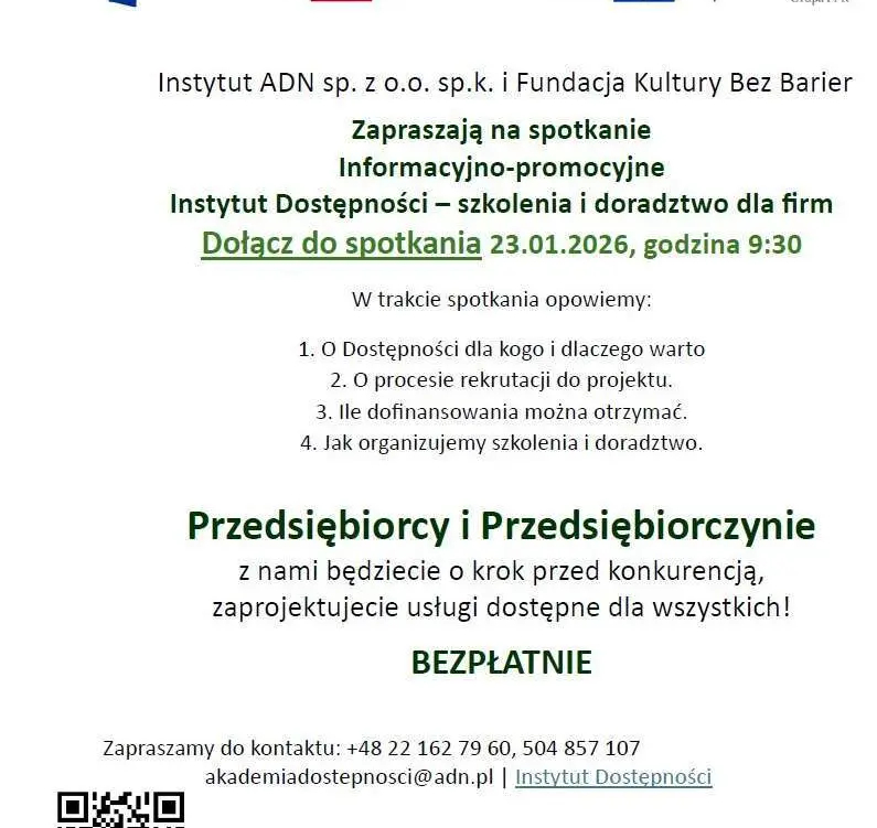 aktualność: Ważne dla przedsiębiorców. Weź udział w projekcie 