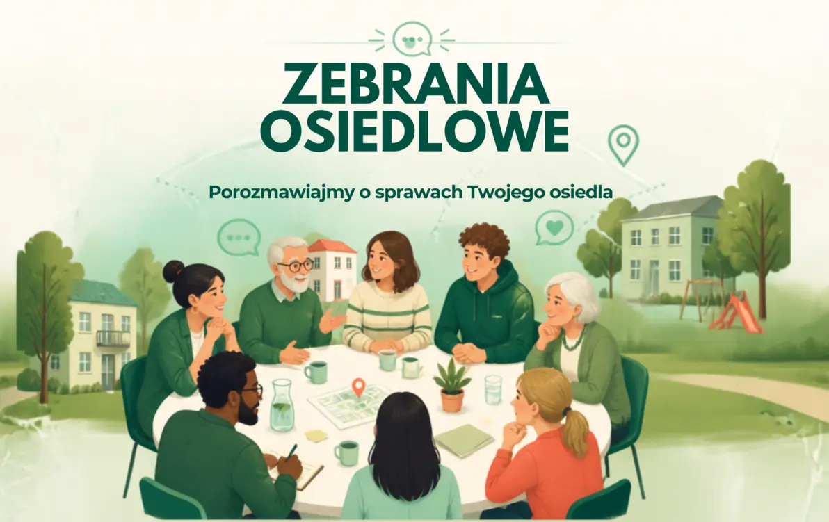 aktualność: Zarządy Osiedli zapraszają na spotkanie